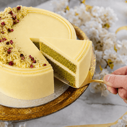 Personalised Coconut & Matcha Cake - Jack and Beyond