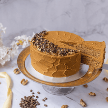 Personalised Coffee & Walnut Cake - Jack and Beyond