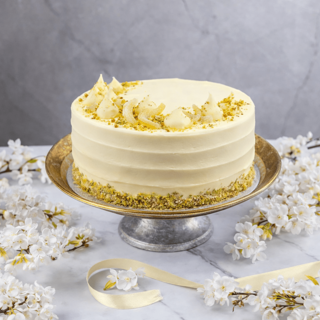Personalised Pistachio & Lemon Cake - Jack and Beyond