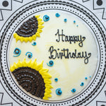 Personalised Vegan Frosted Victoria Sponge Cake - Jack and Beyond