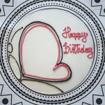 Personalised Vegan Frosted Victoria Sponge Cake - Jack and Beyond
