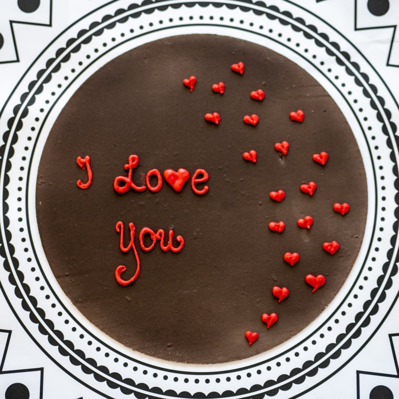 Personalised Vegan Frosted Victoria Sponge Cake - Jack and Beyond