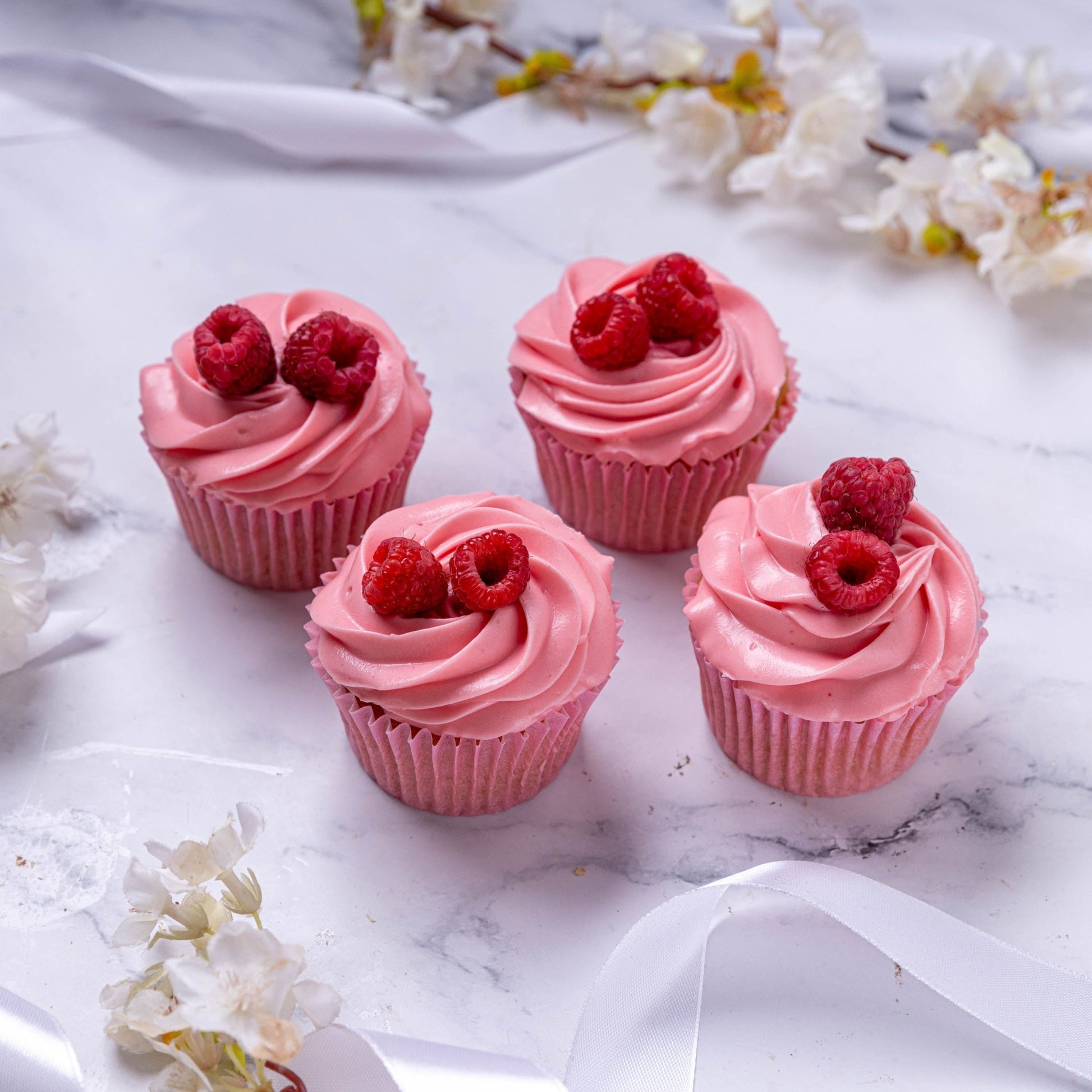 Pink Baby Shower Cupcakes - Jack and Beyond