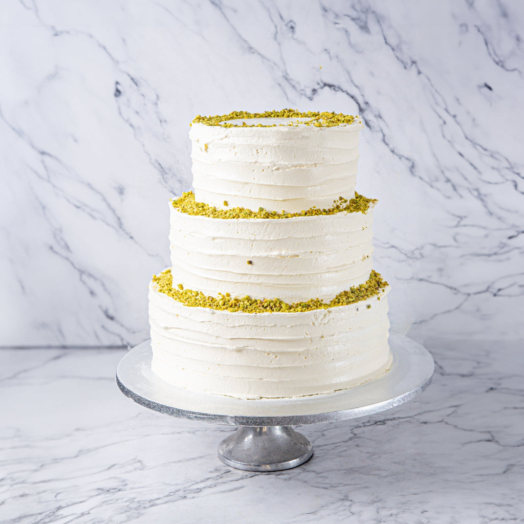 Pistachio Wedding Cake - Jack and Beyond