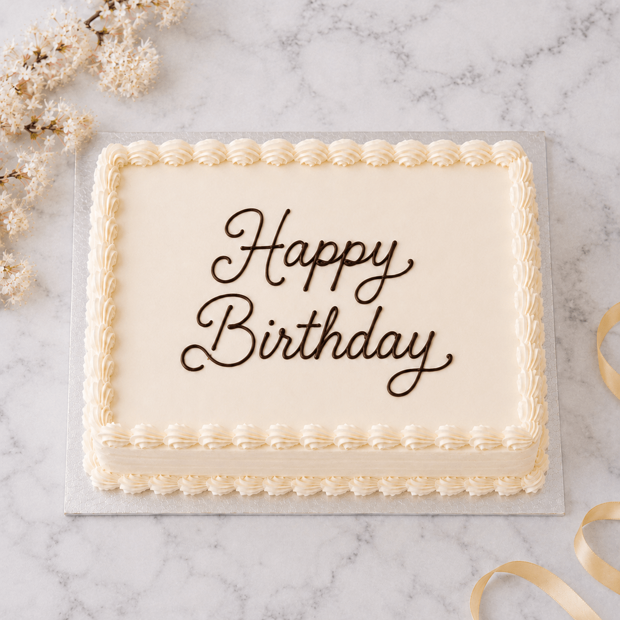 Rectangular Sheet Cake - Jack and Beyond