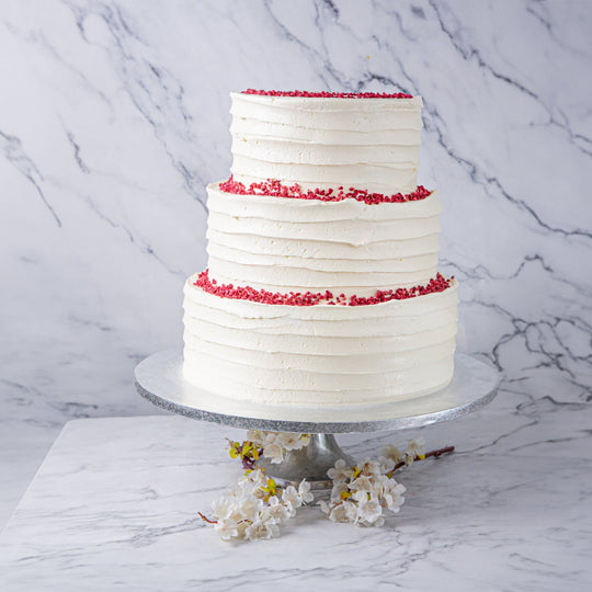 Red Velvet Wedding Cake
