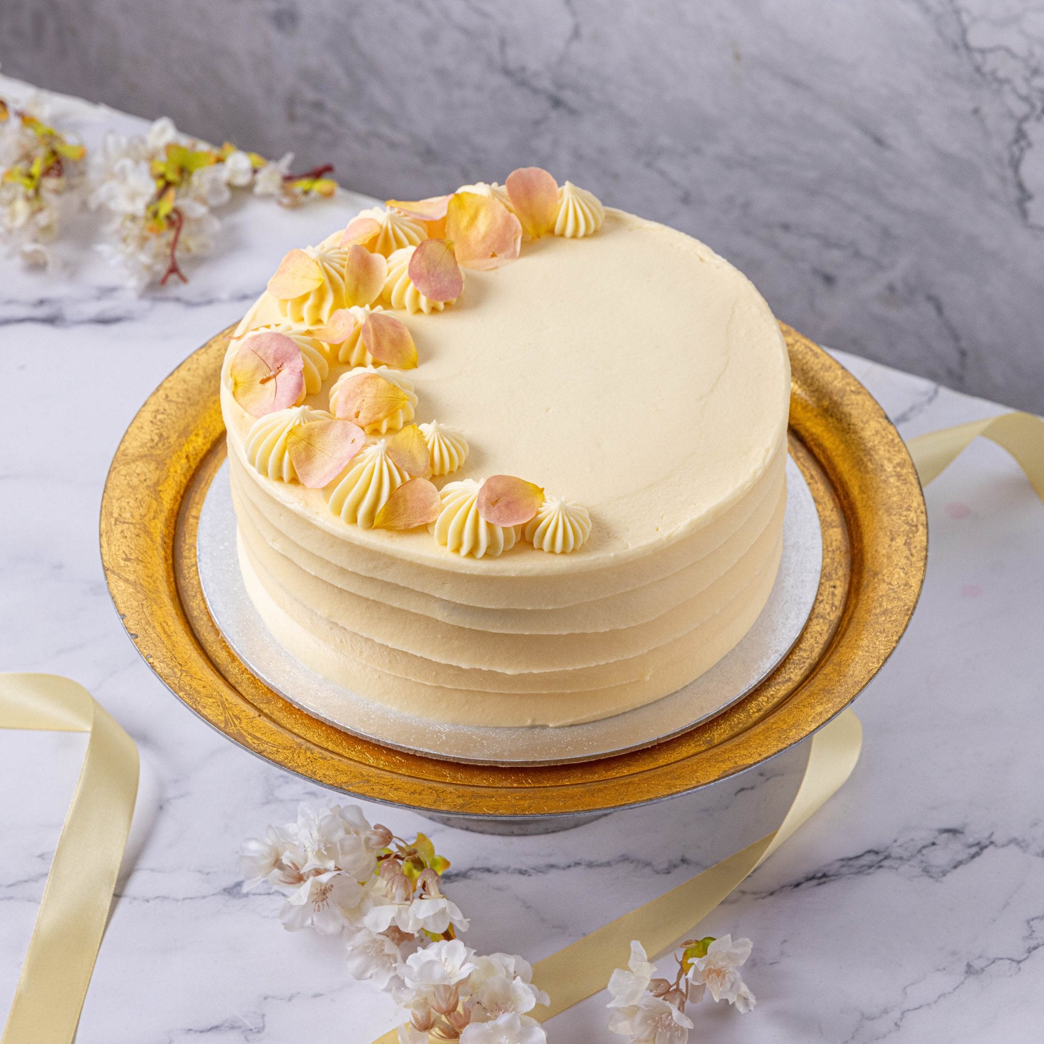 Sunset Rose Birthday Cake - Jack and Beyond