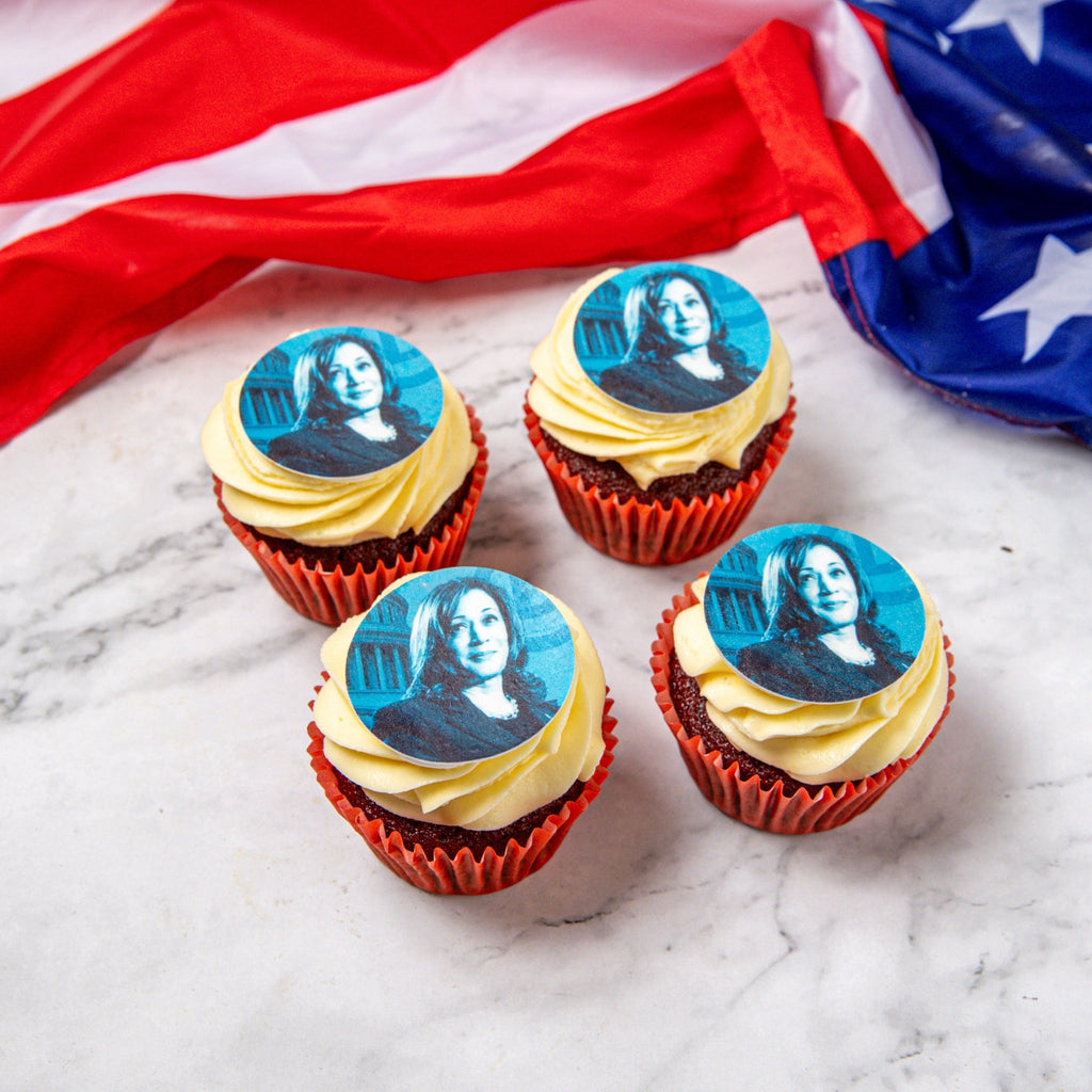 US Election Cupcakes - Kamala Harris - Jack and Beyond