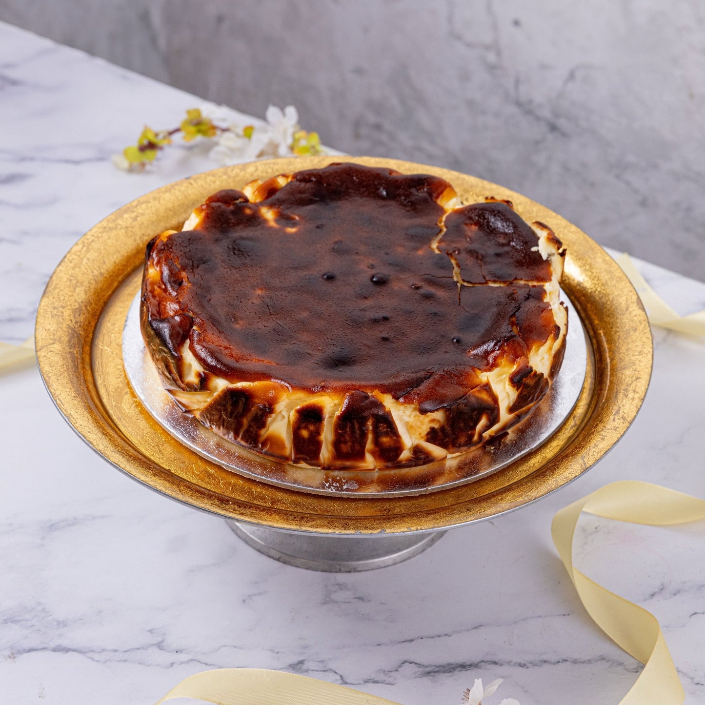 Vanilla Basque Burnt Cheesecake - Jack and Beyond