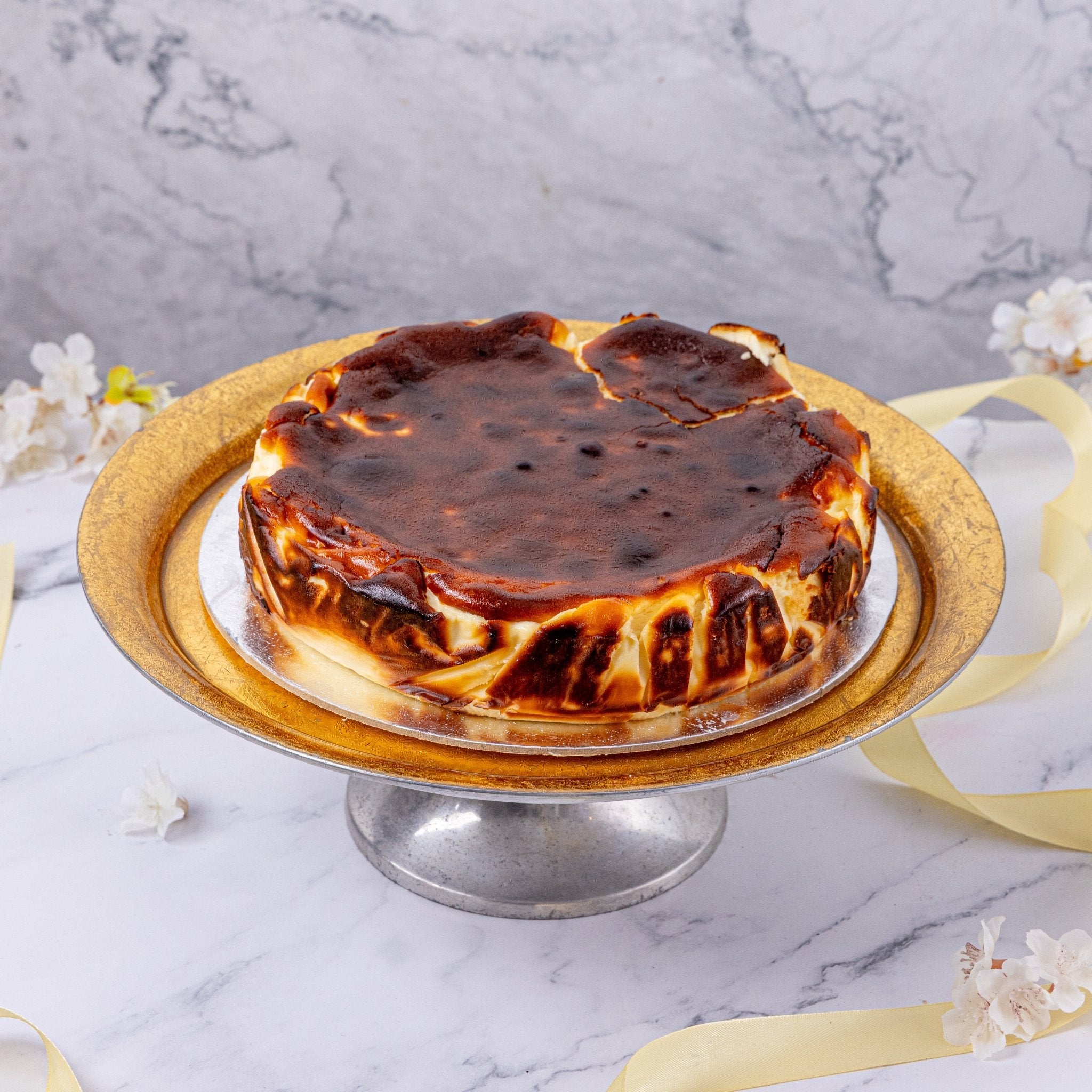 Vanilla Basque Burnt Cheesecake - Jack and Beyond