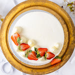 Vegan Frosted Victoria Sponge Cake - Jack and Beyond