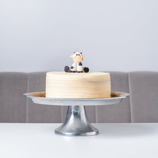 Animal Birthday Cake - 3D Cow Figure