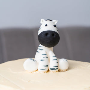 3D Animal Figure Cake - Zebra - Jack and Beyond