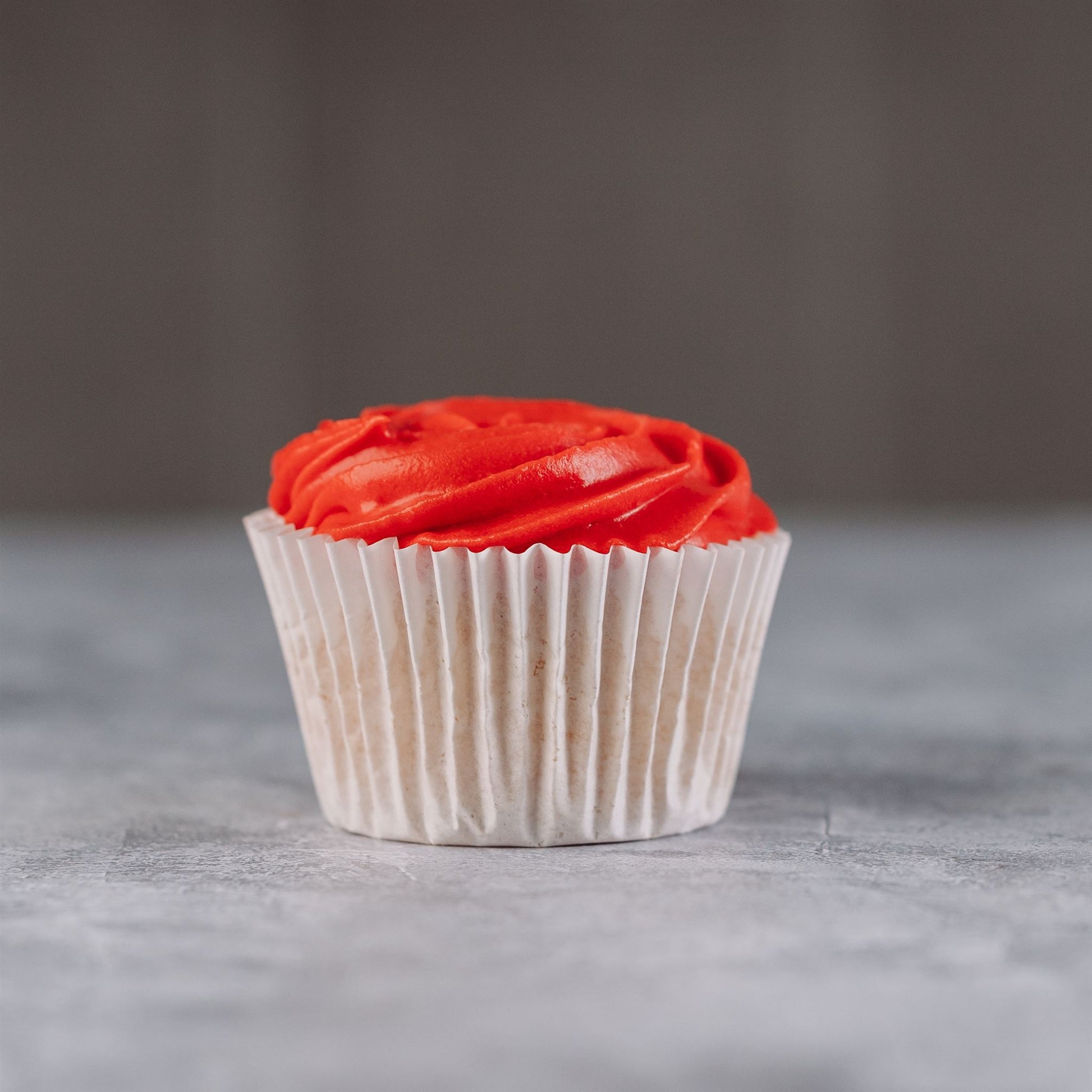 Red Frosting Vanilla Cupcakes - Jack and Beyond