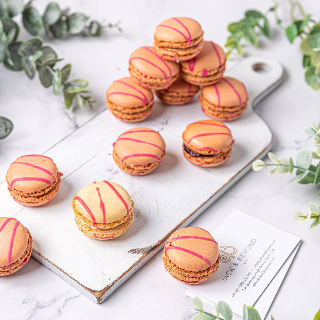 Cherry Macarons Box of 12 - Jack and Beyond