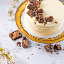 Chocolate Brownie Birthday Cake - Jack and Beyond