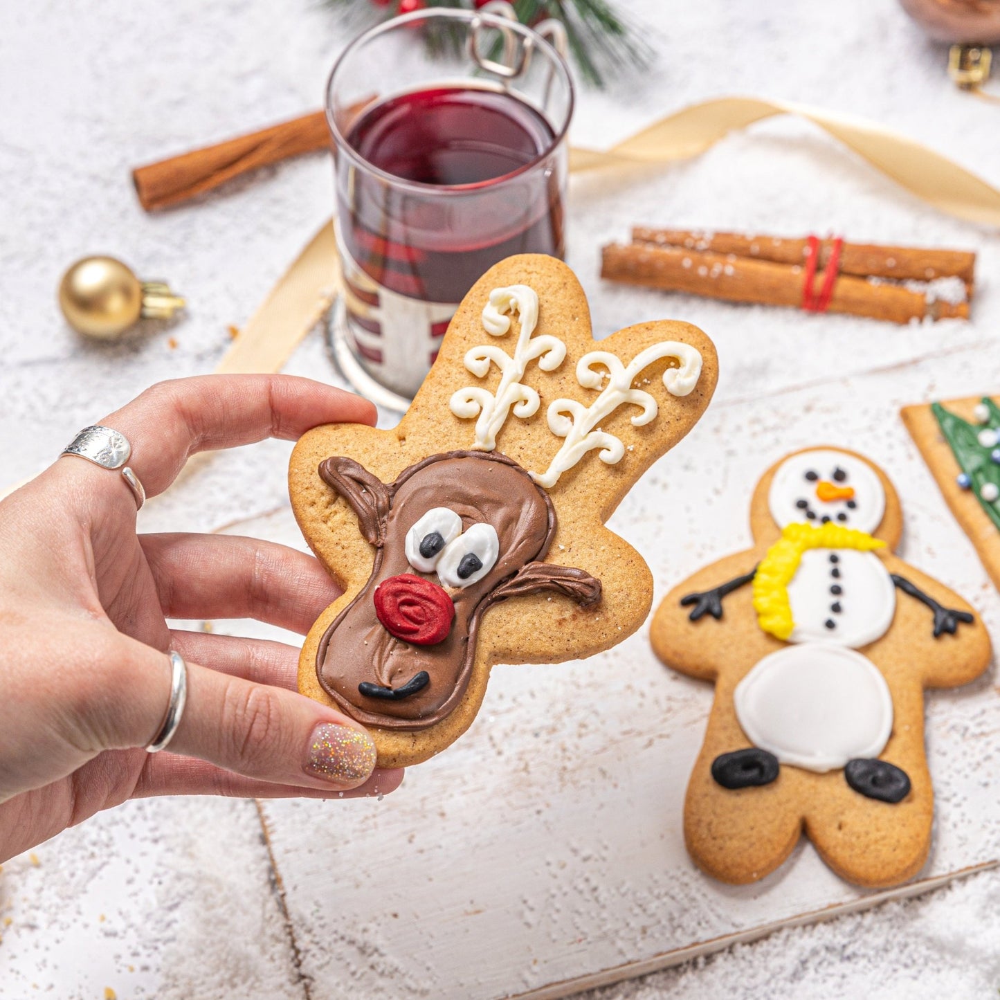 Christmas Gingerbread Cookies Set of 4 - Jack and Beyond