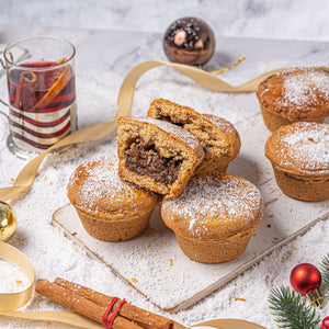Deep Filled Gingerbread Mince Pies - Jack and Beyond