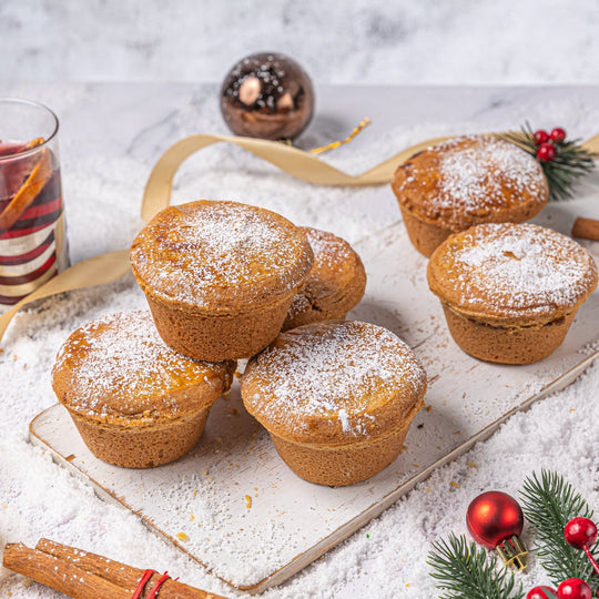 Deep Filled Gingerbread Mince Pies