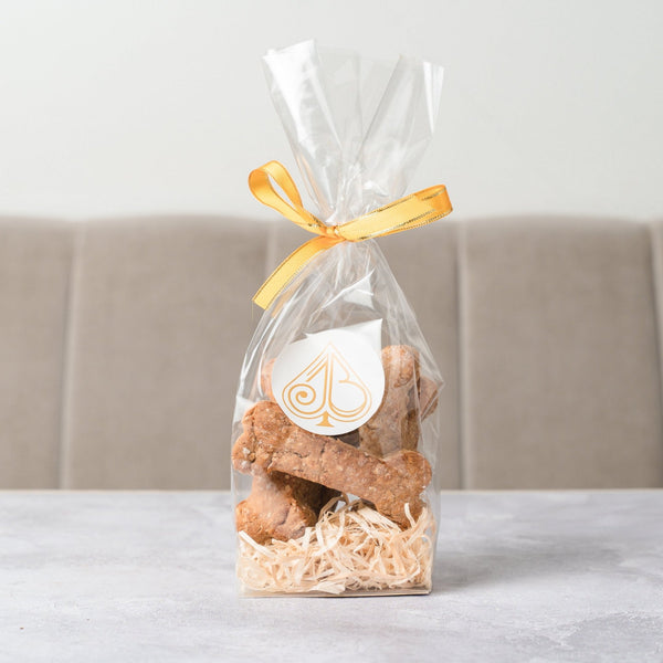 Dog Peanut Butter Biscuits Gift Bag - Jack and Beyond