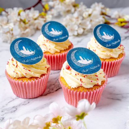 Eid Mubarak Cupcakes - Mosque - Jack and Beyond