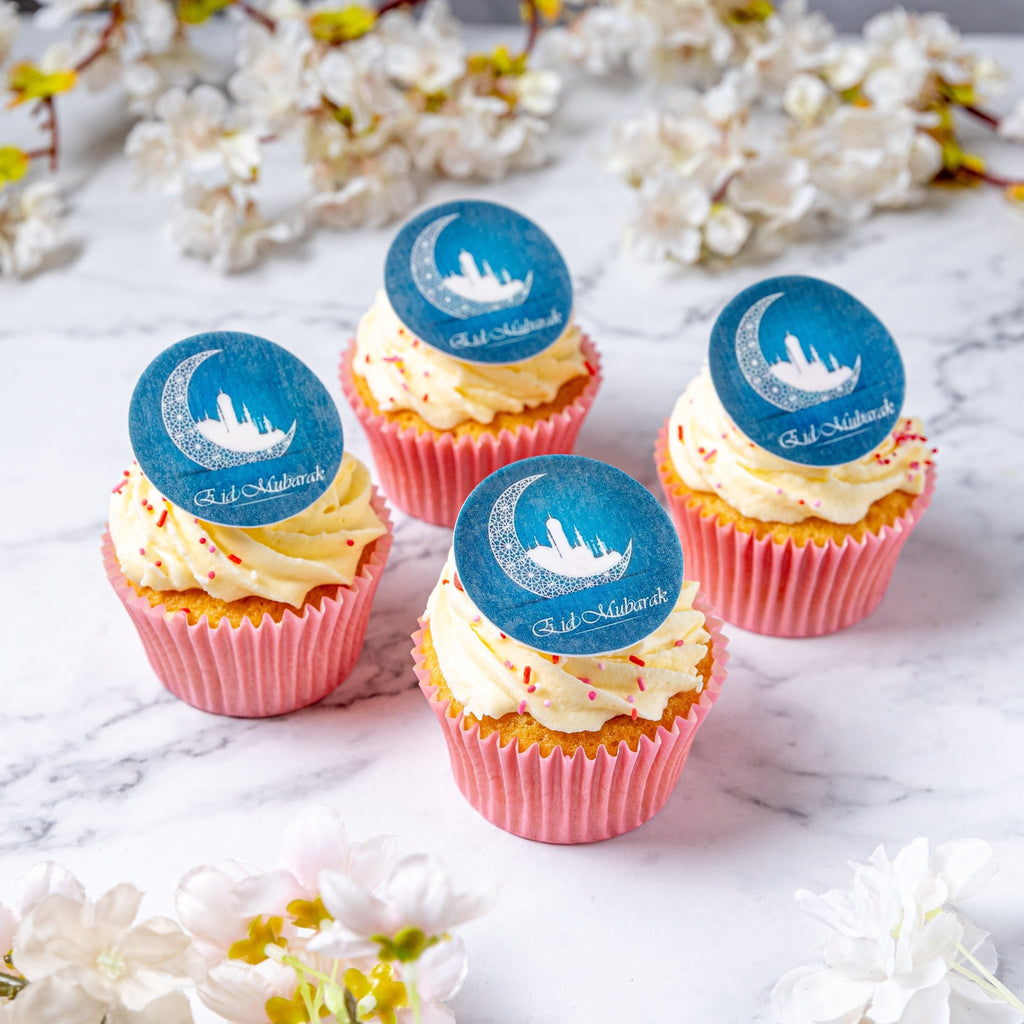 Eid Mubarak Cupcakes - Mosque - Jack and Beyond