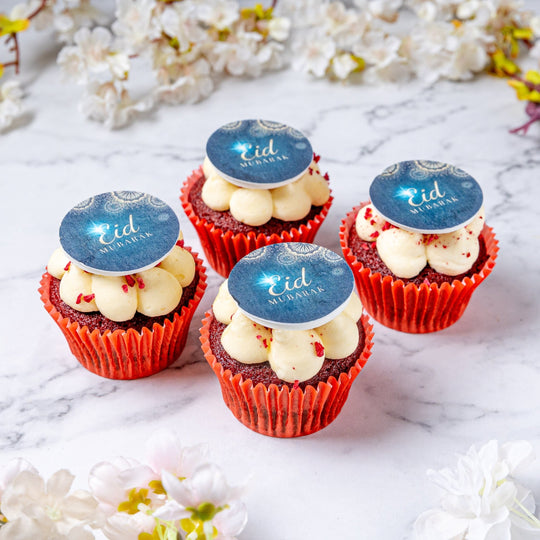 Eid Mubarak Cupcakes - Sparkle