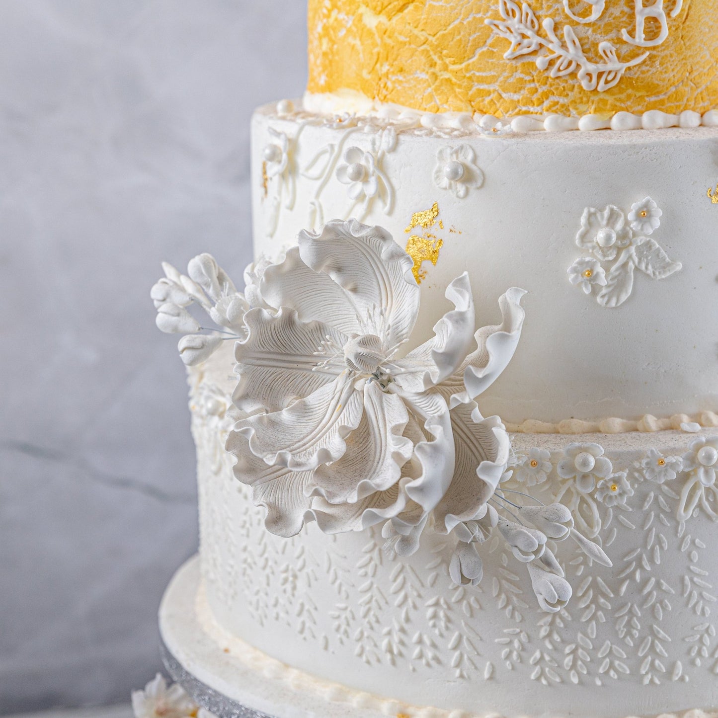 Floral Dream Wedding Cake - Jack and Beyond