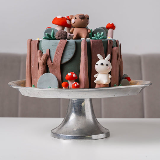 Forest Animal Party Cake