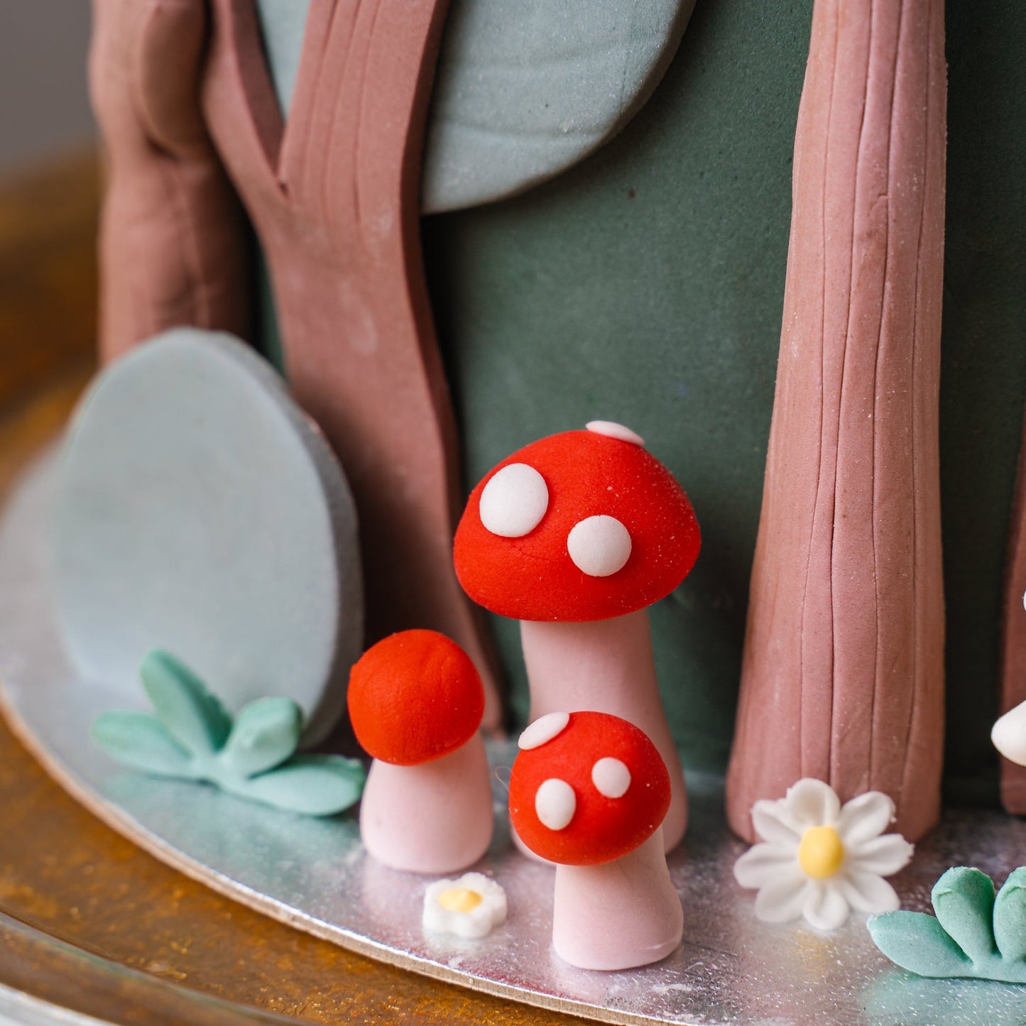 Forest Animal Party Cake - Jack and Beyond