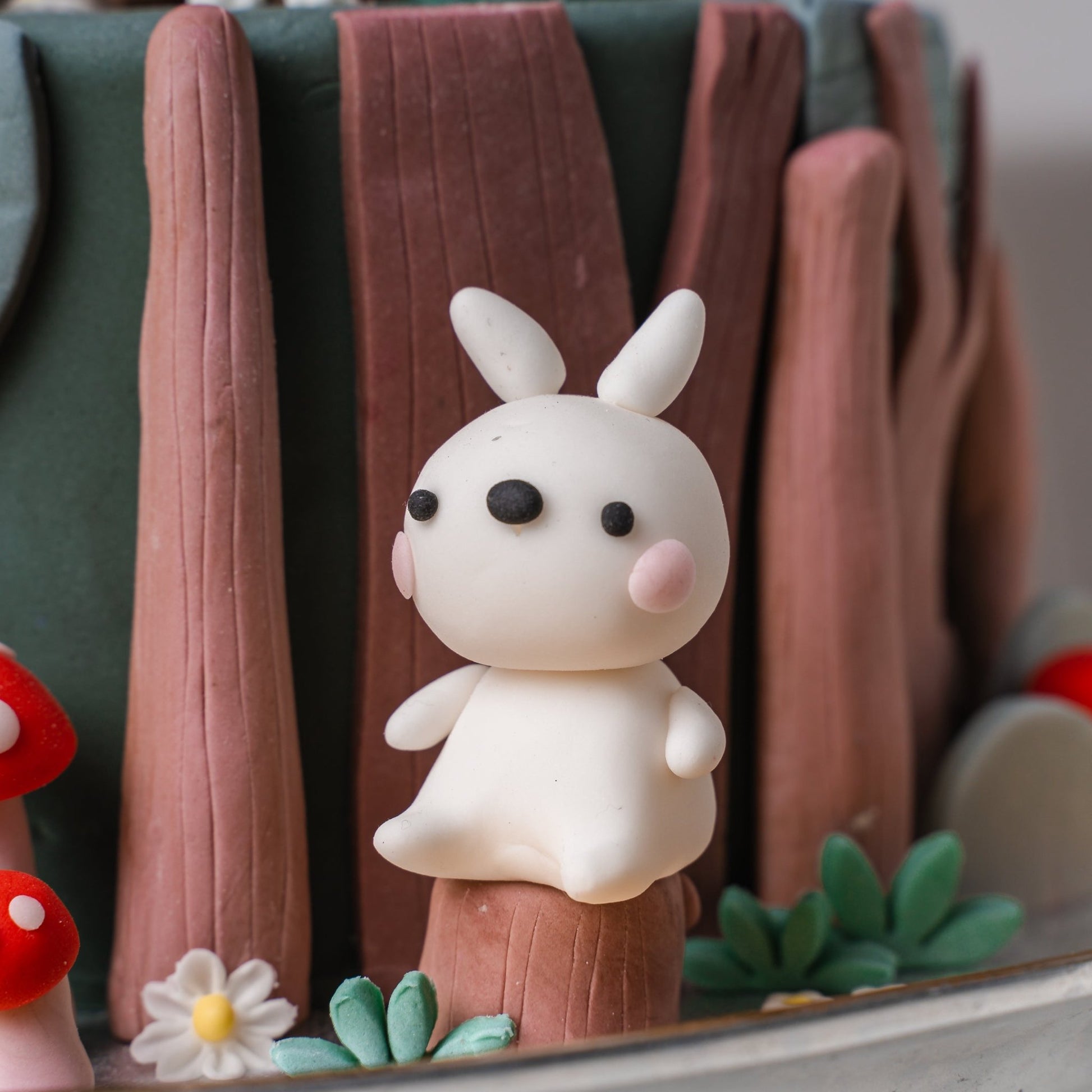 Forest Animal Party Cake - Jack and Beyond