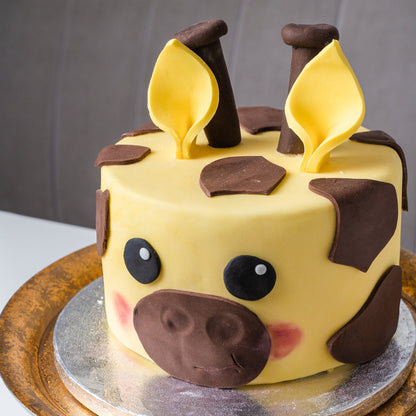 Gentle Giraffe Celebration Cake - Jack and Beyond