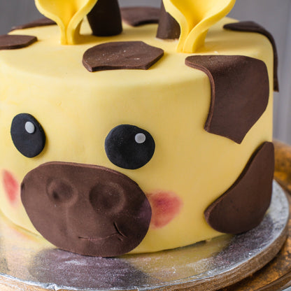 Gentle Giraffe Celebration Cake - Jack and Beyond