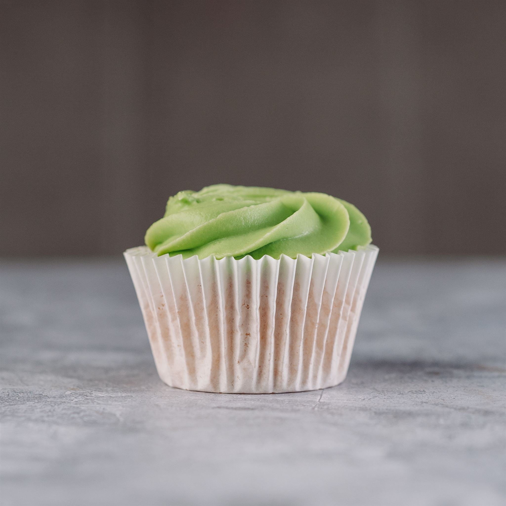 Green Frosting Vanilla Cupcakes - Jack and Beyond