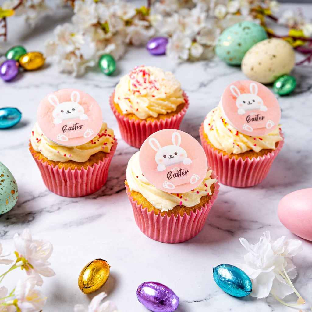 Happy Easter Cupcakes - Easter Bunny - Jack and Beyond