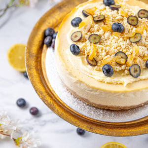 Lemon & Blueberry Cheesecake - Jack and Beyond