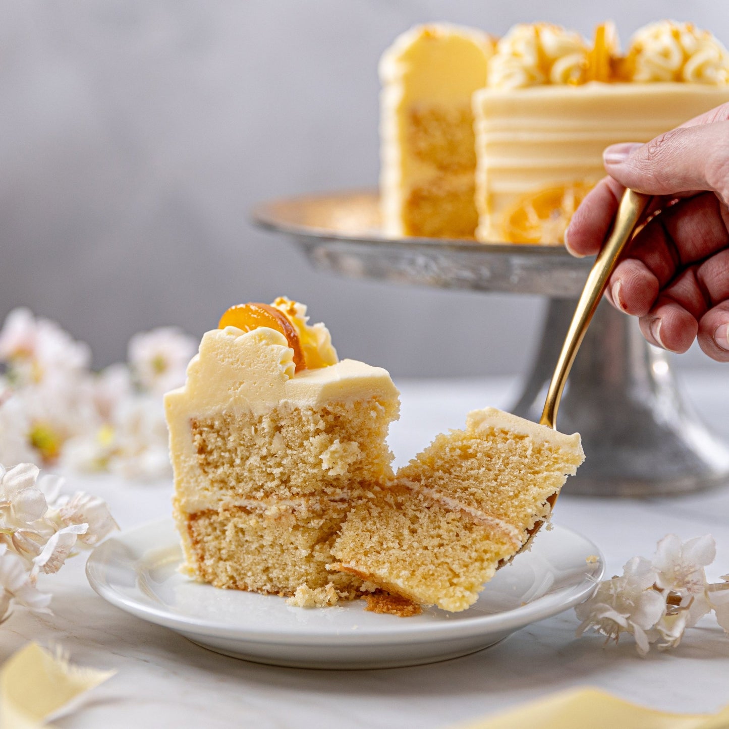 Lemon & Elderflower Cake - Jack and Beyond