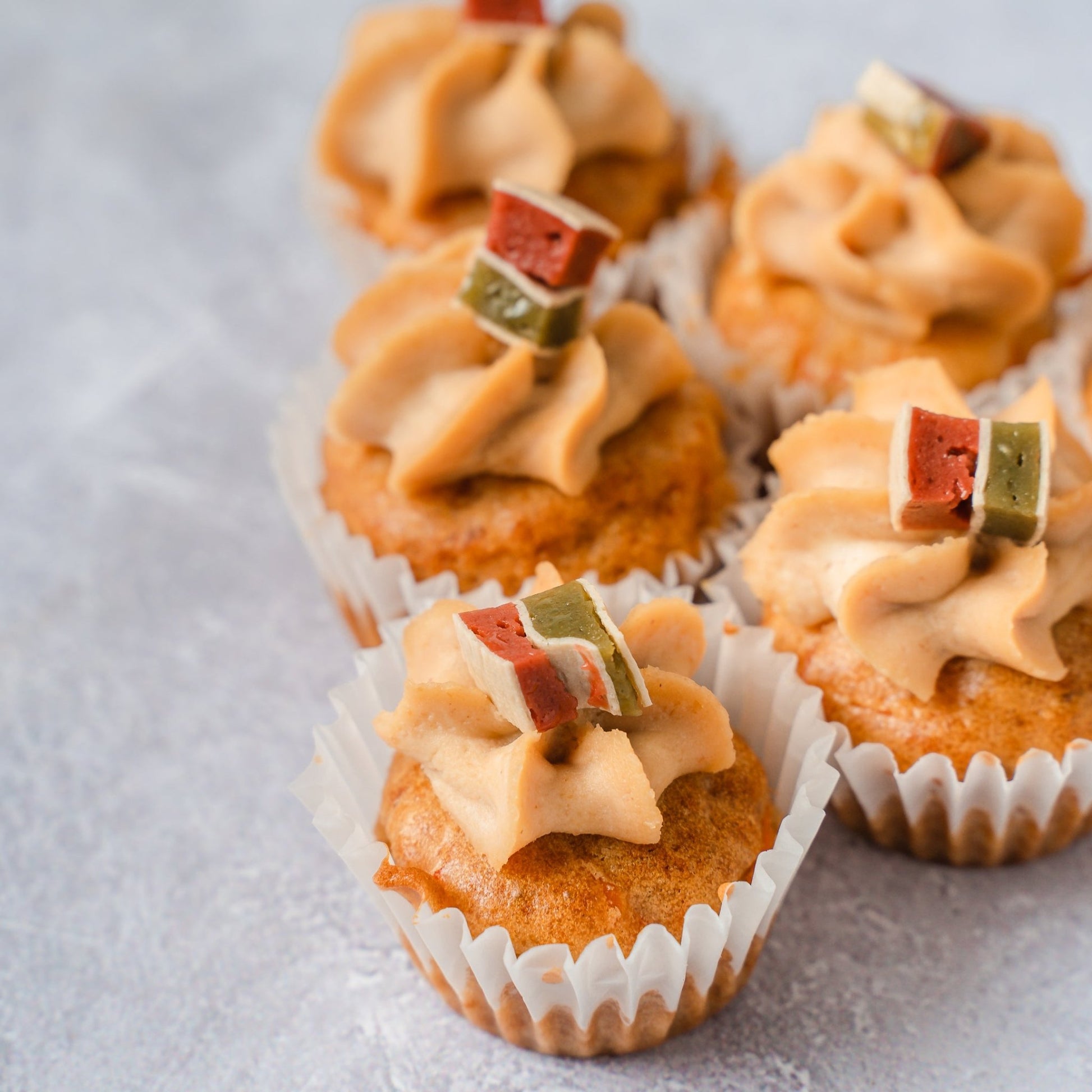 Mini Carrot Pupcake Box of 6 - Jack and Beyond