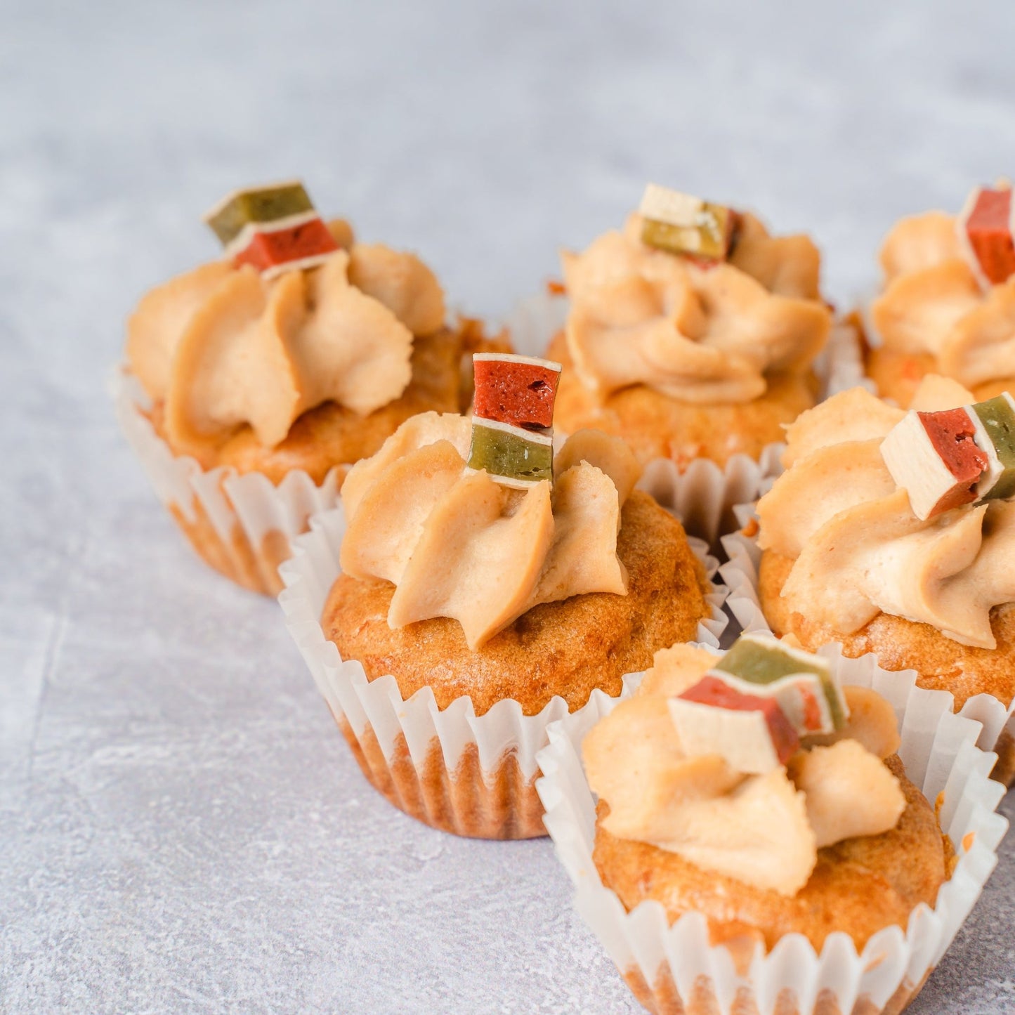 Mini Carrot Pupcake Box of 6 - Jack and Beyond