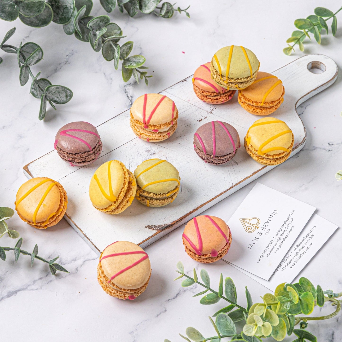 Mixed Selection Macarons Box of 12 - Jack and Beyond