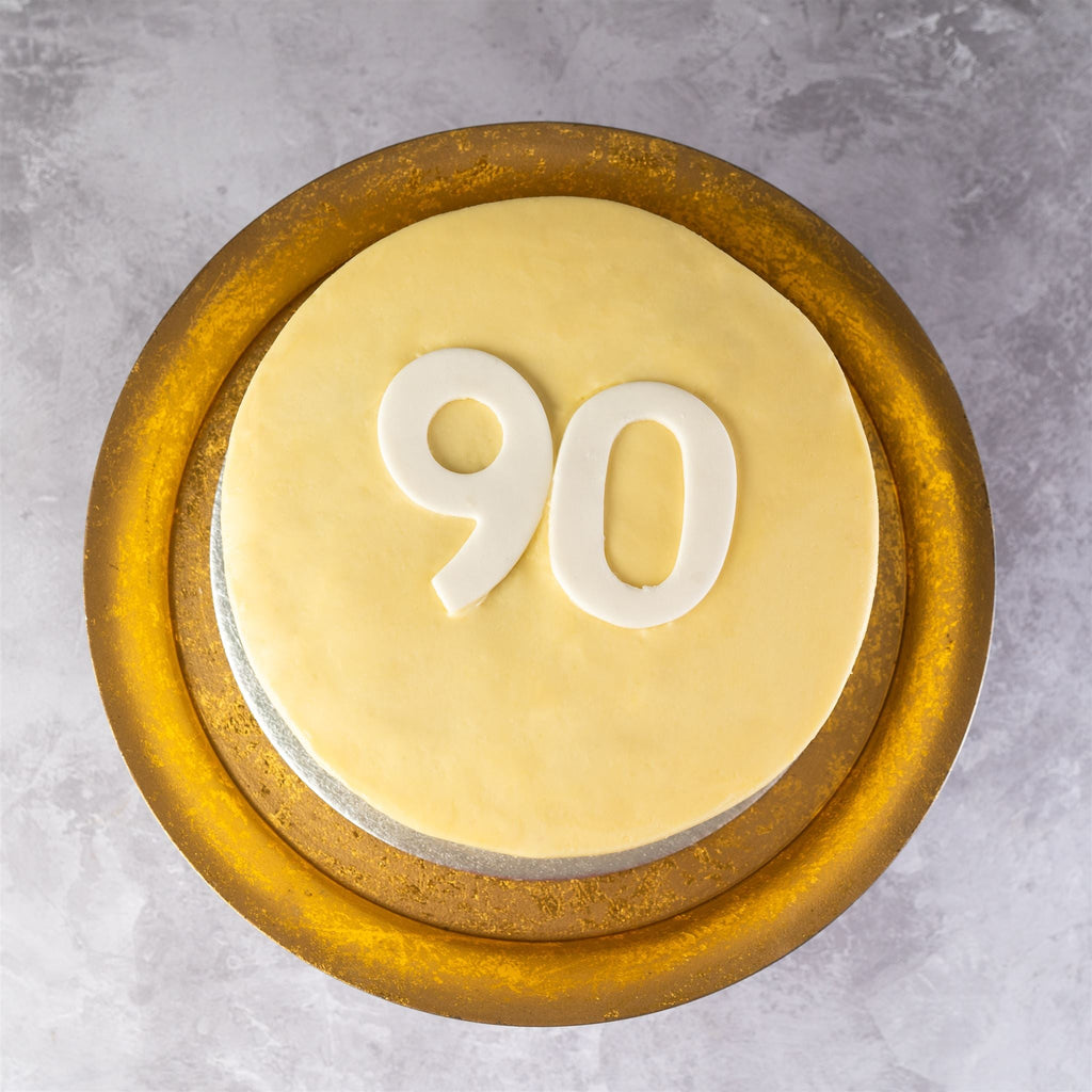 Number 90 Birthday Cake - Jack and Beyond