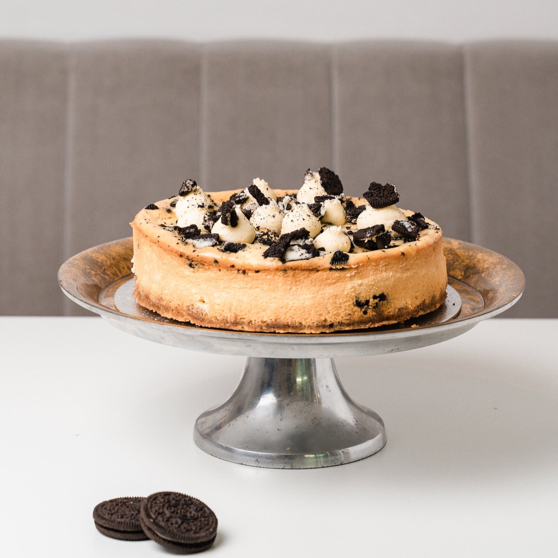 Oreo Cookie Cheesecake - Jack and Beyond