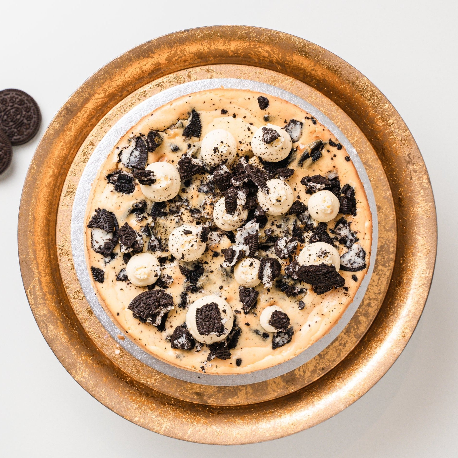 Oreo Cookie Cheesecake - Jack and Beyond