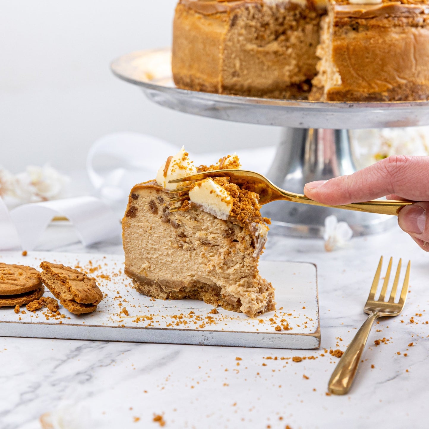 Personalised Biscoff Cheesecake - Jack and Beyond