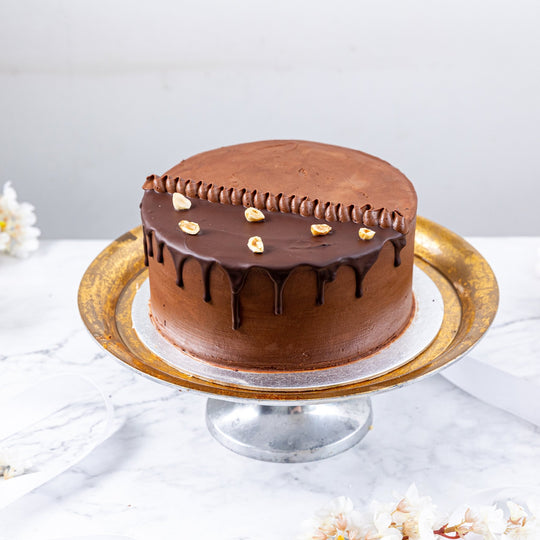 Personalised Chocolate Nutella Cake (Free From Gluten)