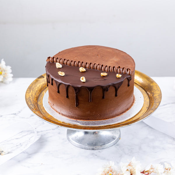 Personalised Chocolate Nutella Cake (Free From Gluten) - Jack and Beyond