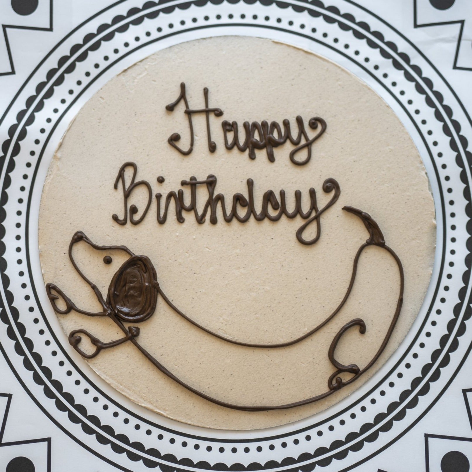 Personalised Frosted Victoria Cake - Jack and Beyond
