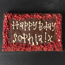 Personalised Red Velvet Brownie Slab - Jack and Beyond
