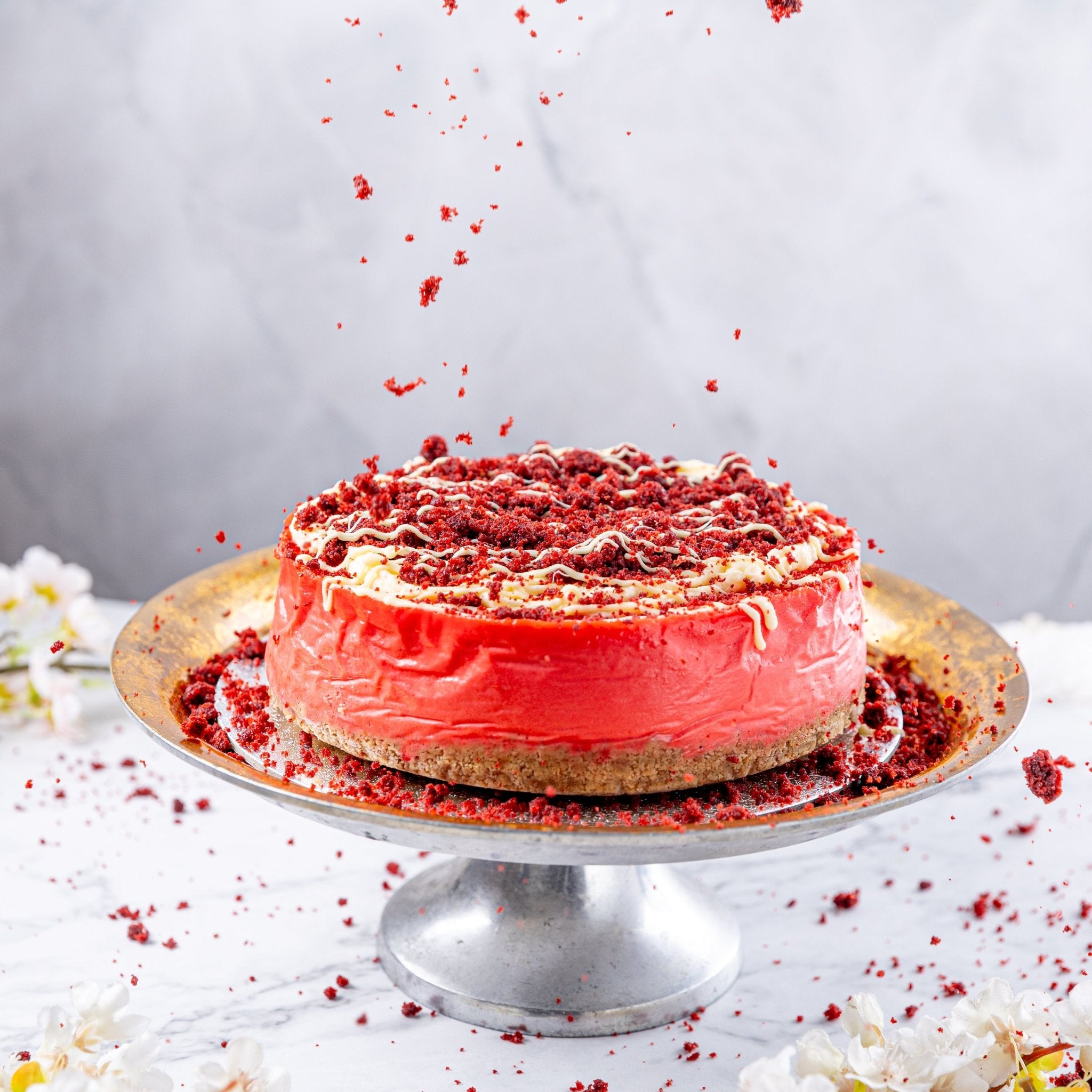 Personalised Red Velvet Cheesecake - Jack and Beyond