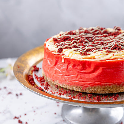 Personalised Red Velvet Cheesecake - Jack and Beyond